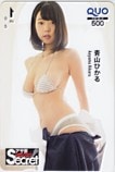 青山ひかる アサ芸シークレット! クオカード500