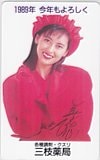 中山美穂 1989年 三枝薬局