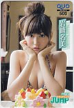 岩崎名美 週刊ヤングジャンプ 2013 クオカード500