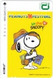 スヌーピー PEANUTS FESTIVAL JR東日本 イオカード1000