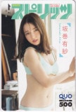 坂巻有紗 週刊ビッグコミックスピリッツ クオカード500