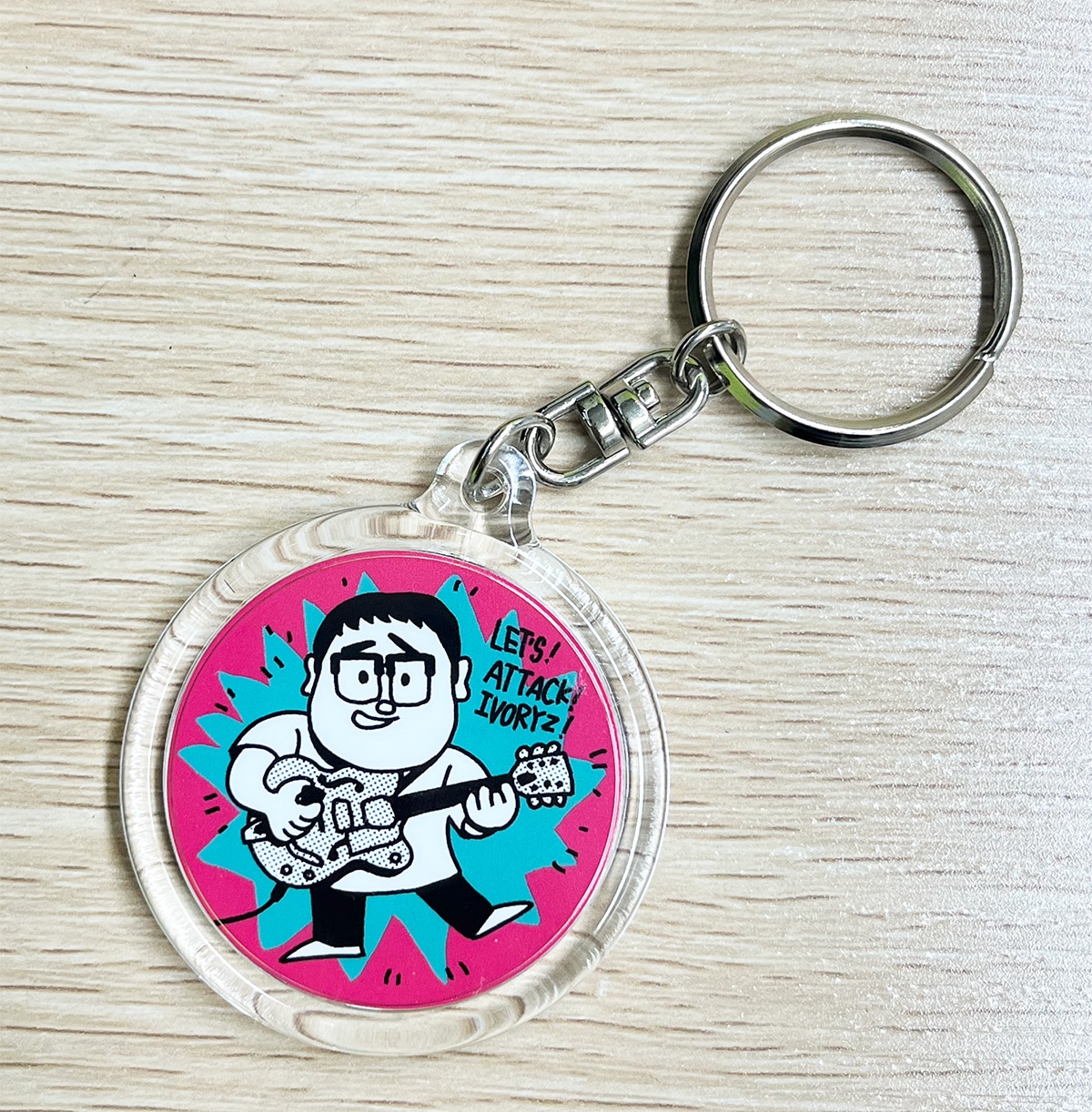 それゆけ！大宮セブン】両面アクリルキーホルダー