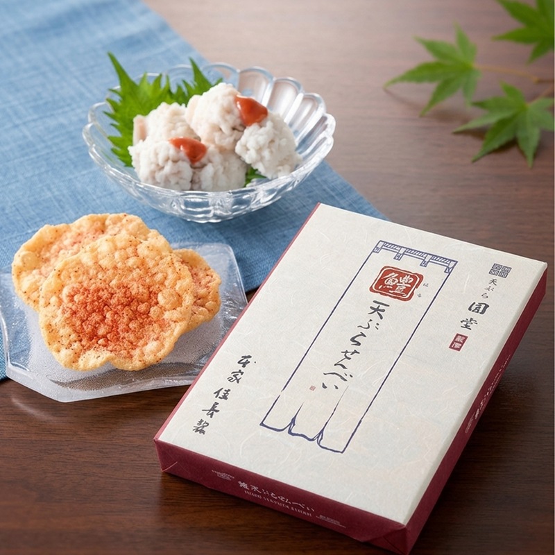 夏季限定 鱧天ぷらせんべい（16枚入）