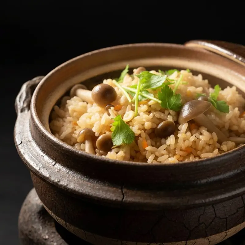 京丹波しめじと天花ごはんの素