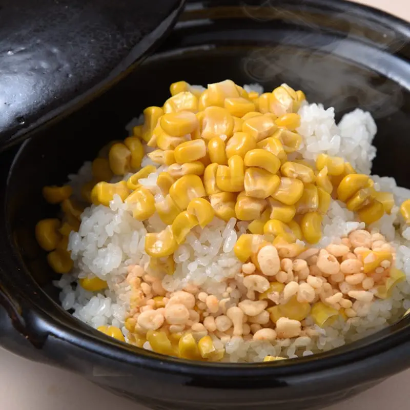 とうもろこしと天花ごはんの素【簡易パック】