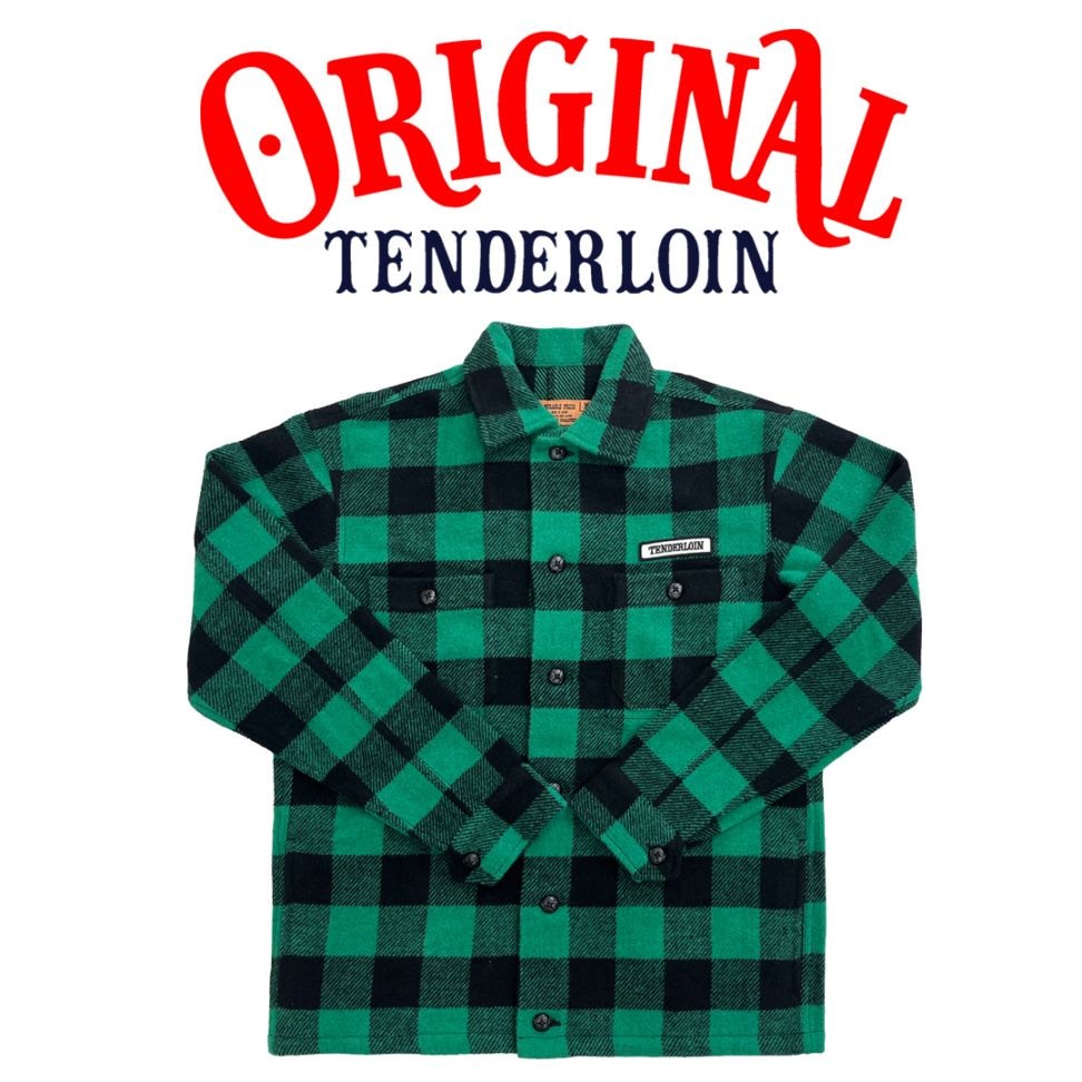 美品 名作TENDERLOIN バッファローJKT マスタード 美品 名作TENDERLOIN バッファローJKT マスタード TENDERLOIN