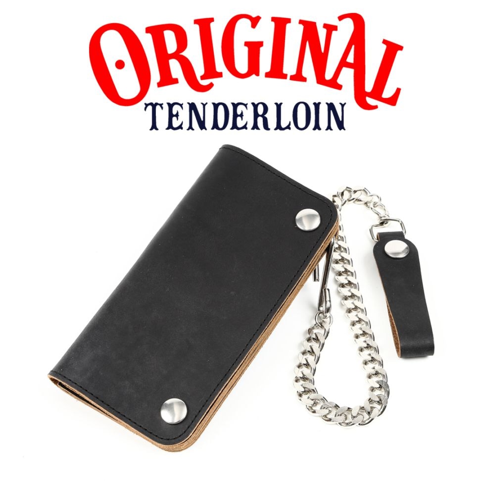 【8月下旬納品分】 TENDERLOIN TRUCKER WALLET LONG BLACK