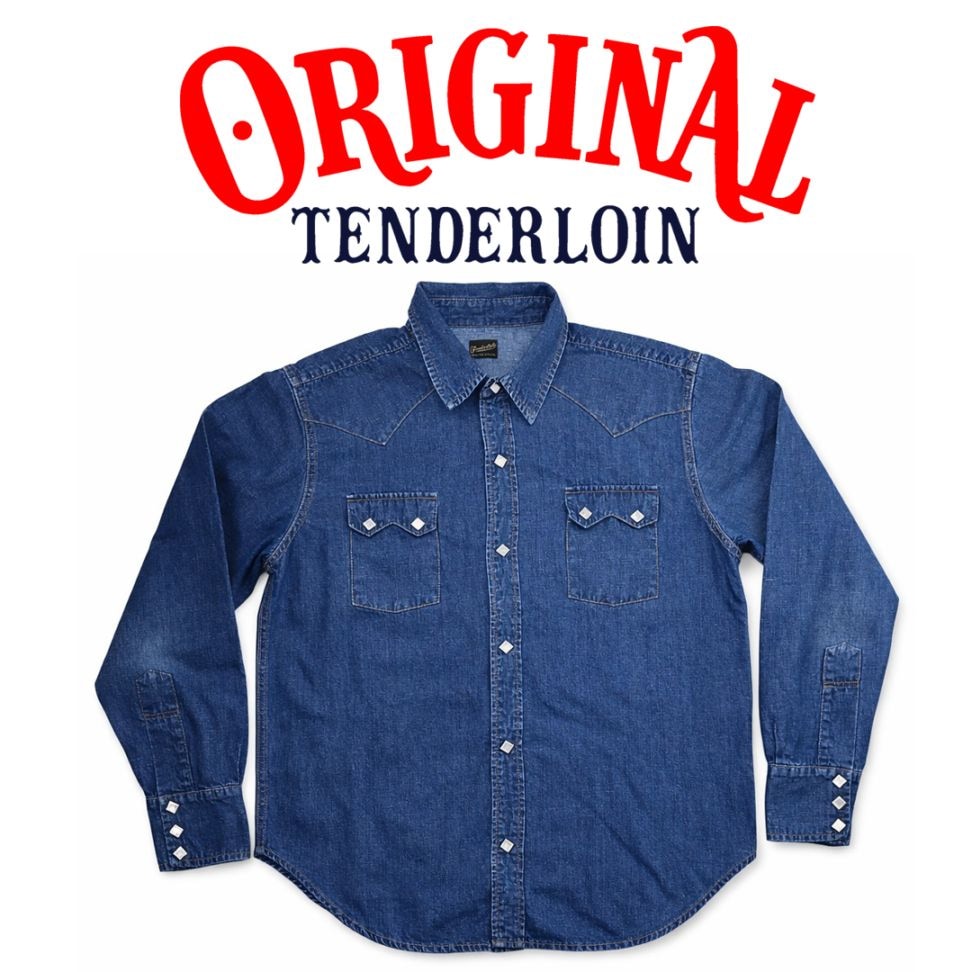 TENDERLOIN T-WESTERN DENIM SHIRTS