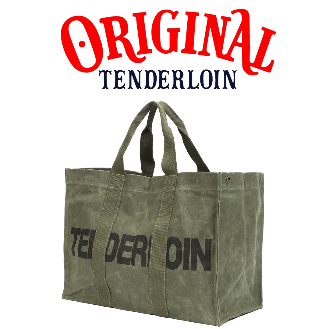 TENDERLOIN テンダーロイン TOTE BAG キャンバス トートバッグ TENDERLOIN テンダーロイン TOTE BAG キャンバス トートバッグ
