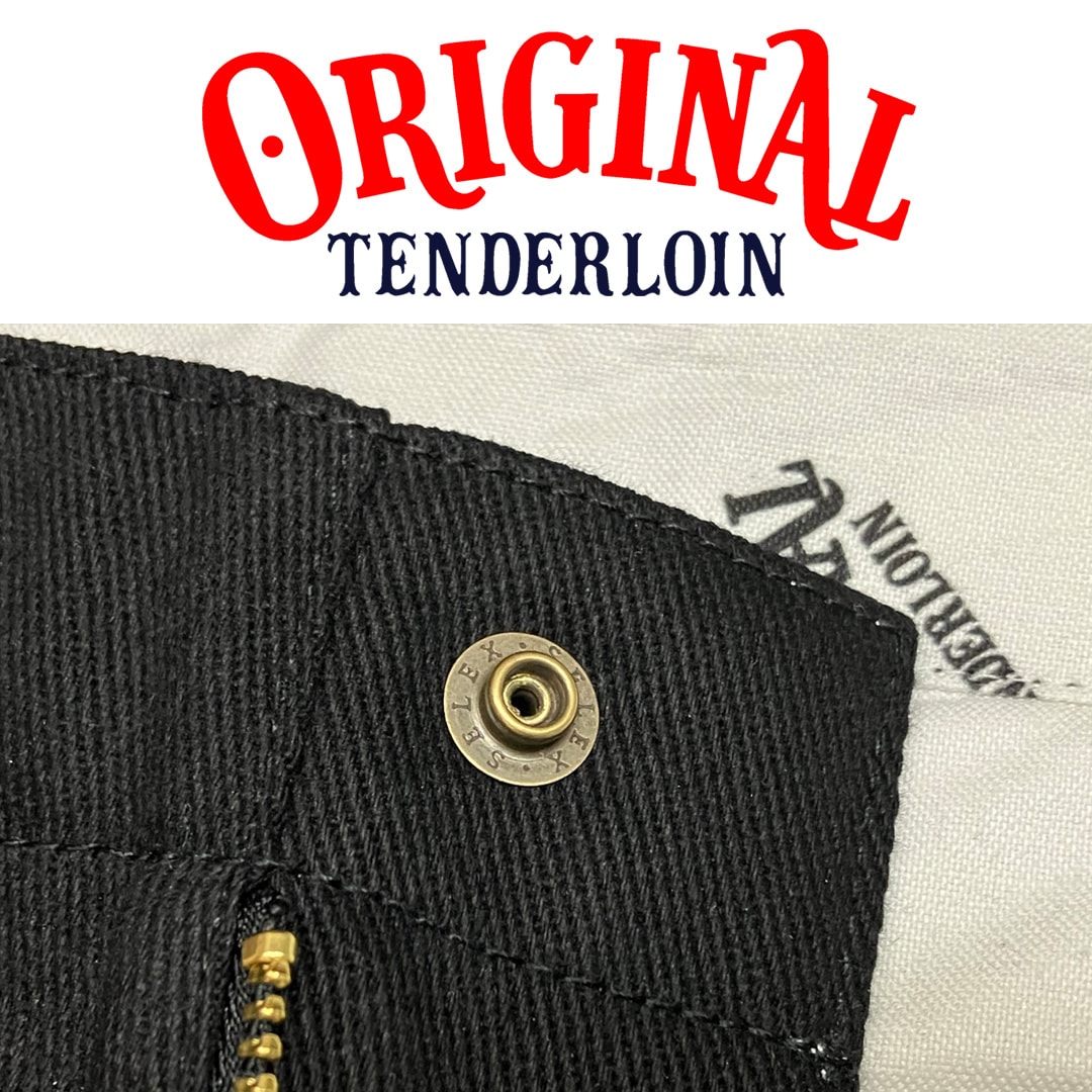 TENDERLOIN WORK PANTS BLACK | PANTS | TENDERLOIN テンダーロイン