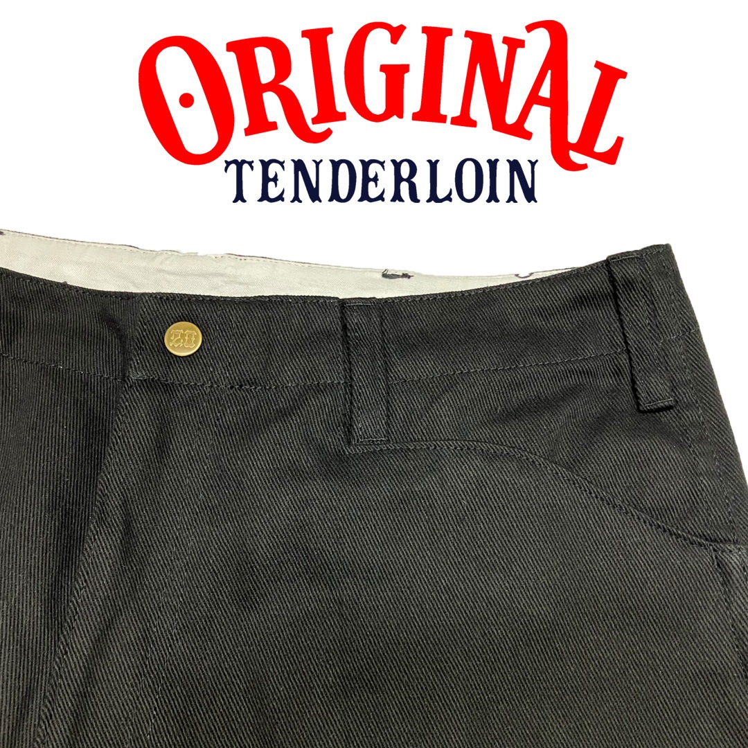 TENDERLOIN WORK PANTS BLACK | PANTS | TENDERLOIN テンダーロイン