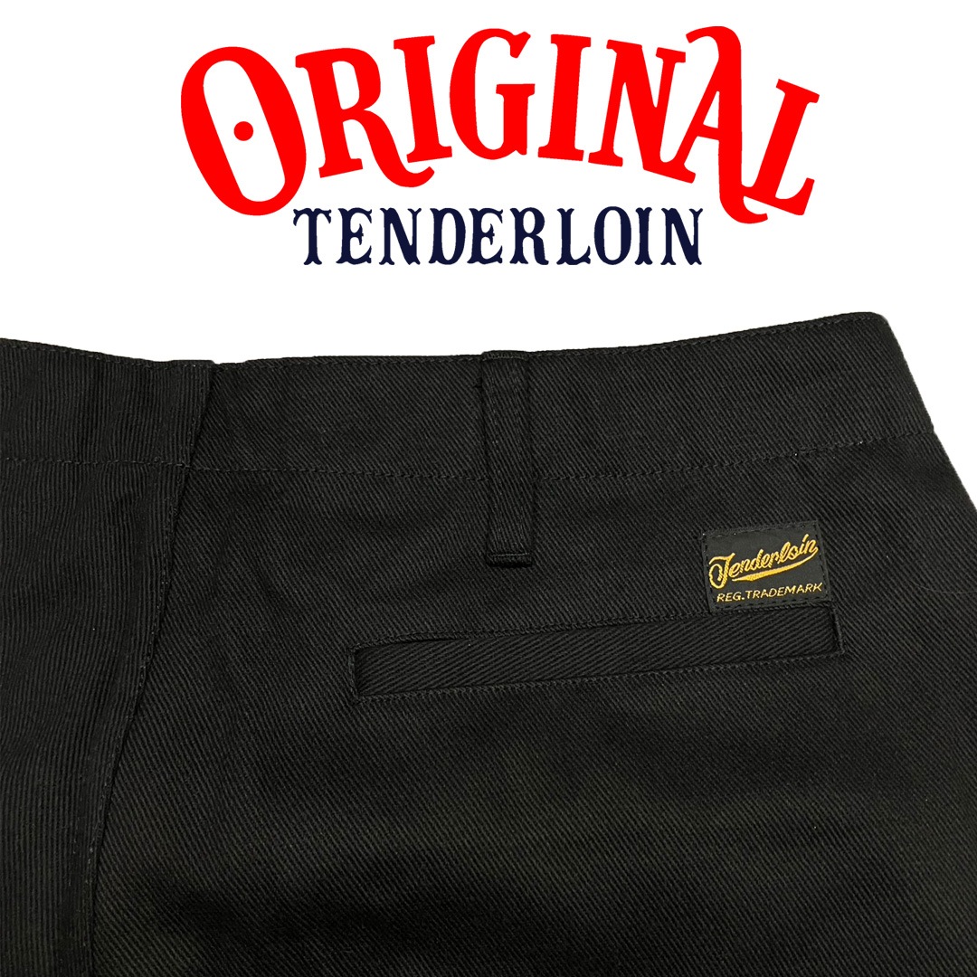 TENDERLOIN WORK PANTS BLACK | PANTS | TENDERLOIN テンダーロイン