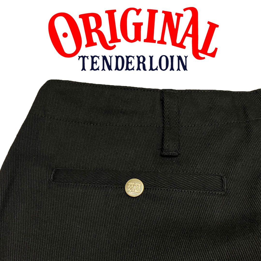 Tenderloin ブラック ワークパンツ TENDERLOIN WORK PANTS BLACK | PANTS | TENDERLOIN テンダーロイン