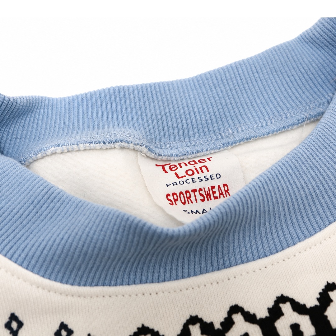 TENDERLOIN NORDIC SWEATSHIRTS SAX | SWEATSHIRT/SWEATER