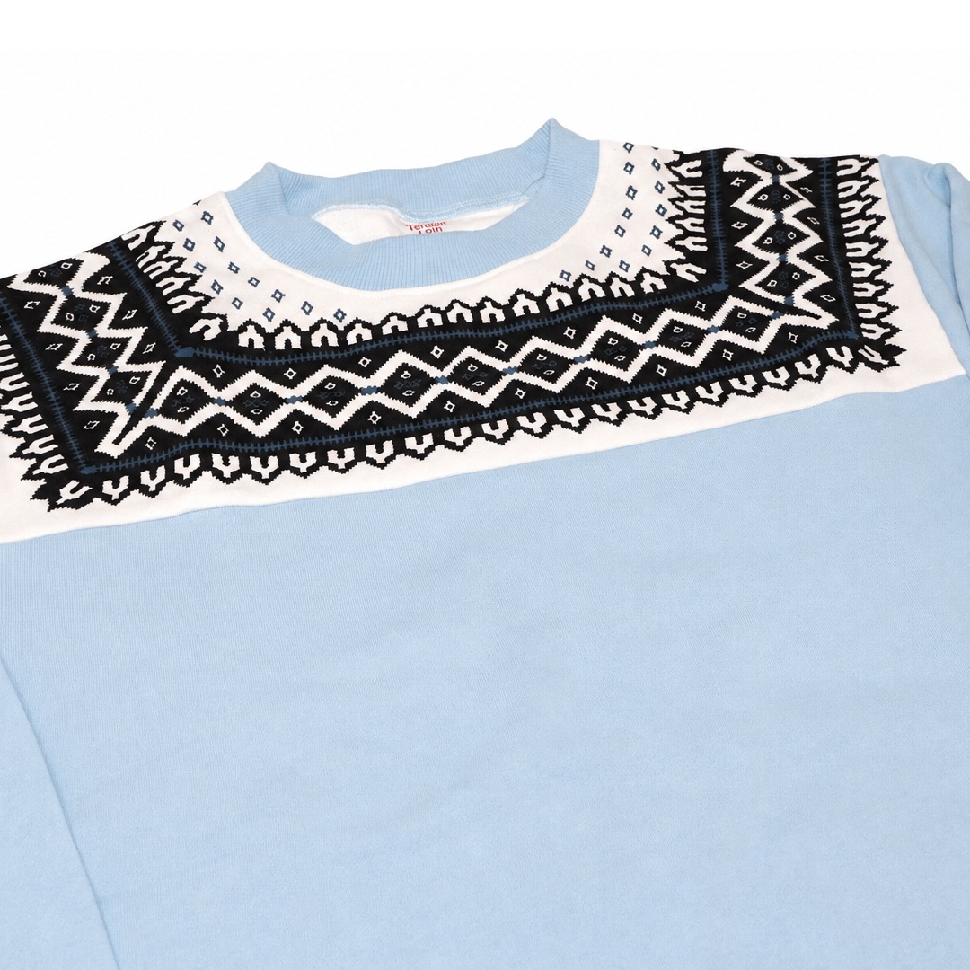 TENDERLOIN NORDIC SWEATSHIRTS SAX | SWEATSHIRT/SWEATER