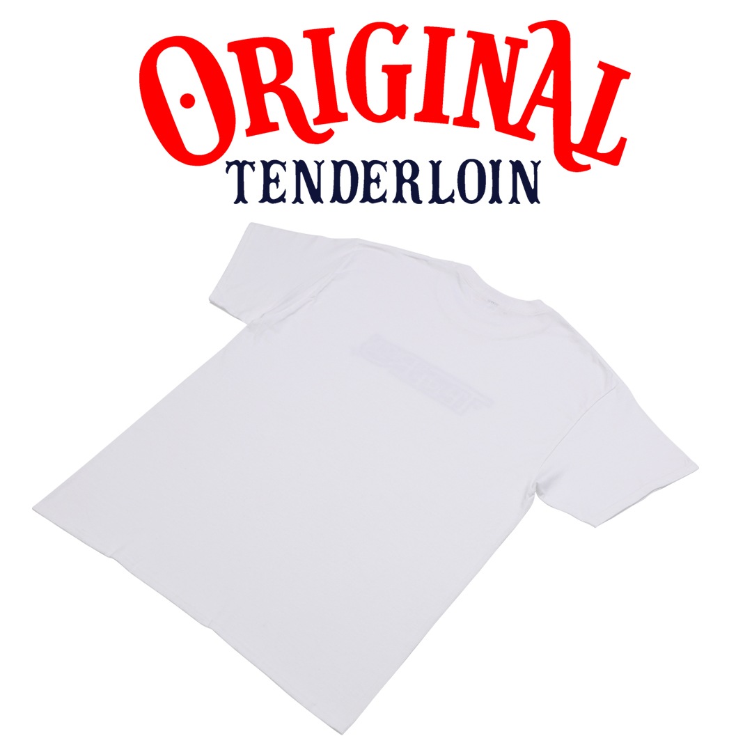 テンダーロイン　Sサイズ　コットン100% TENDERLOIN Bee LOGO T-SHIRTS 6.0oz PREMIUM COTTON 100% WHITE | T
