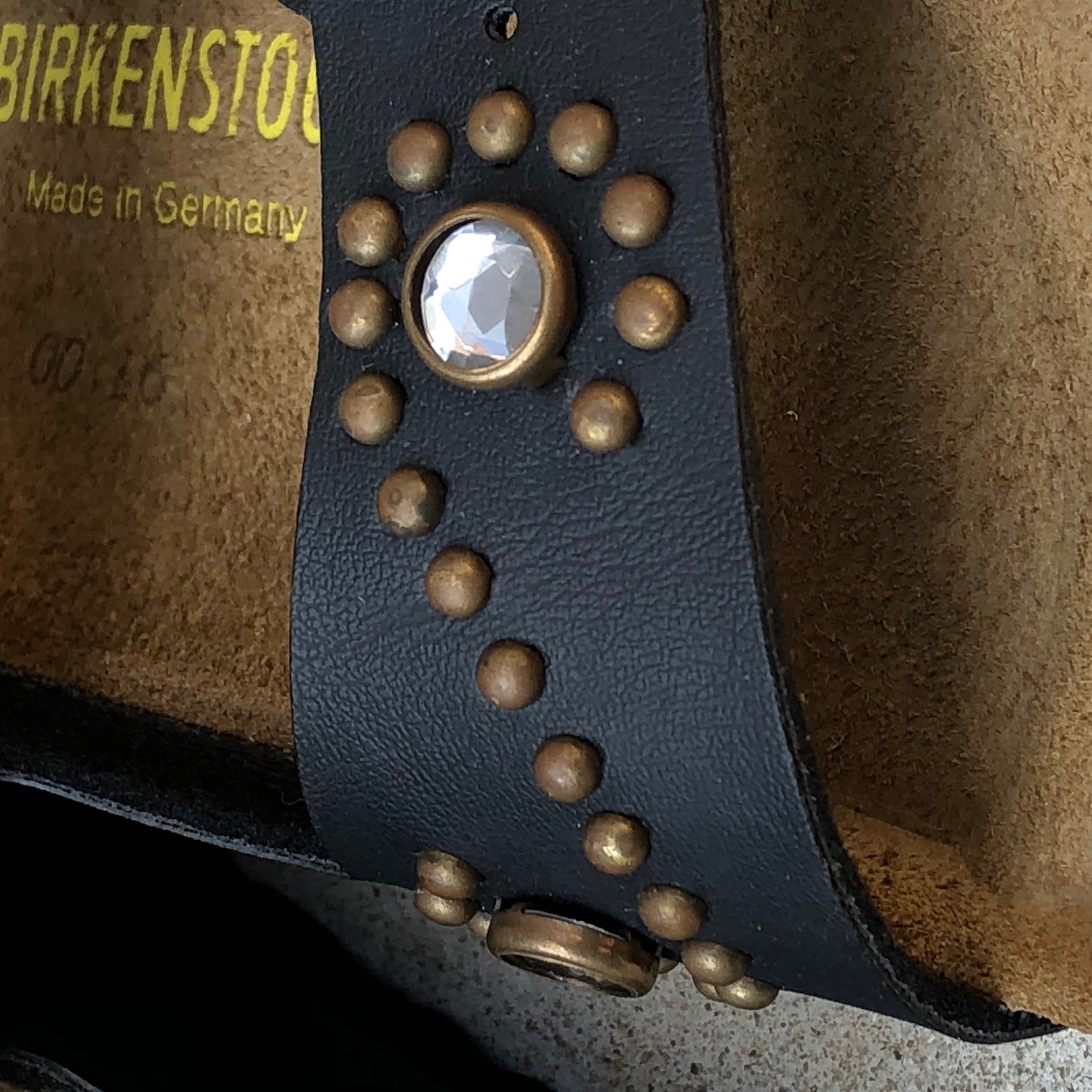 BIRKENSTOCKS ARIZONA TENDERLOIN CUSTOM BLACK