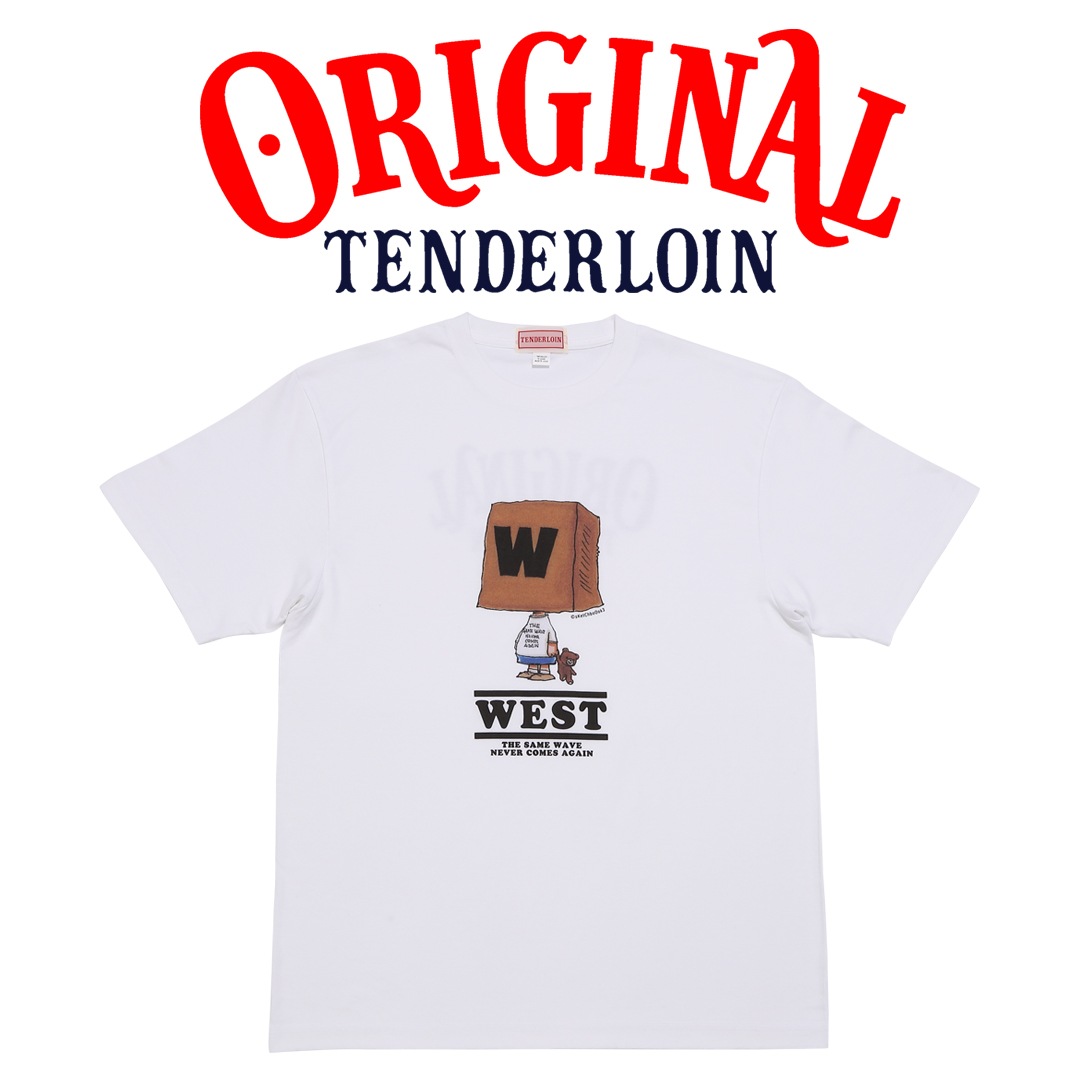TENDERLOIN WEST COLLABORATION T-SHIRTS 5.6oz PREMIUM COTTON 100