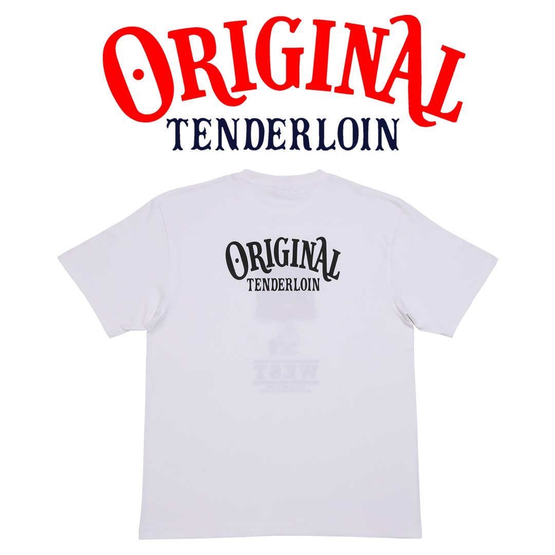TENDERLOIN WEST COLLABORATION T-SHIRTS 5.6oz PREMIUM COTTON 100