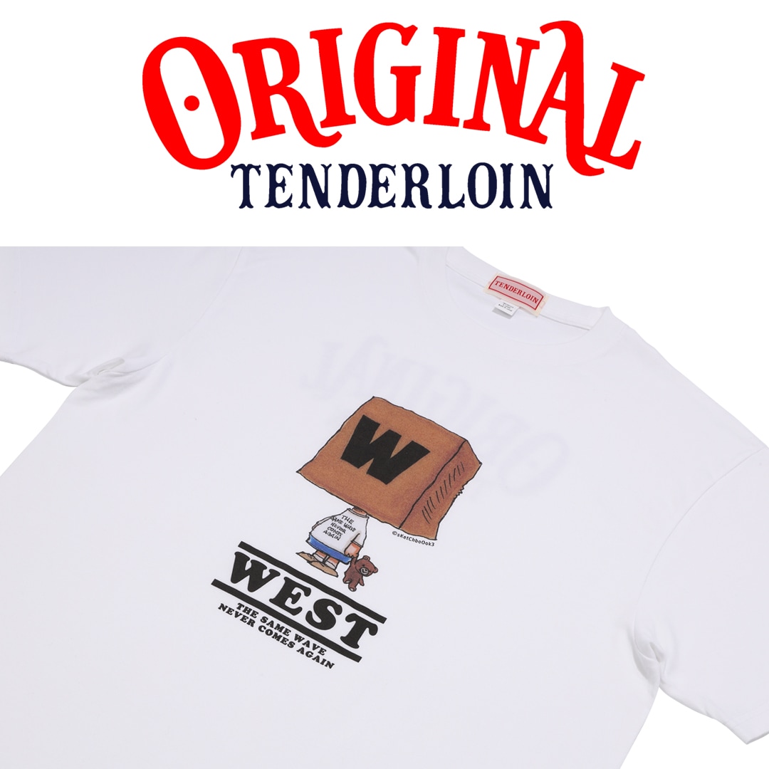 TENDERLOIN WEST COLLABORATION T-SHIRTS 5.6oz PREMIUM COTTON 100