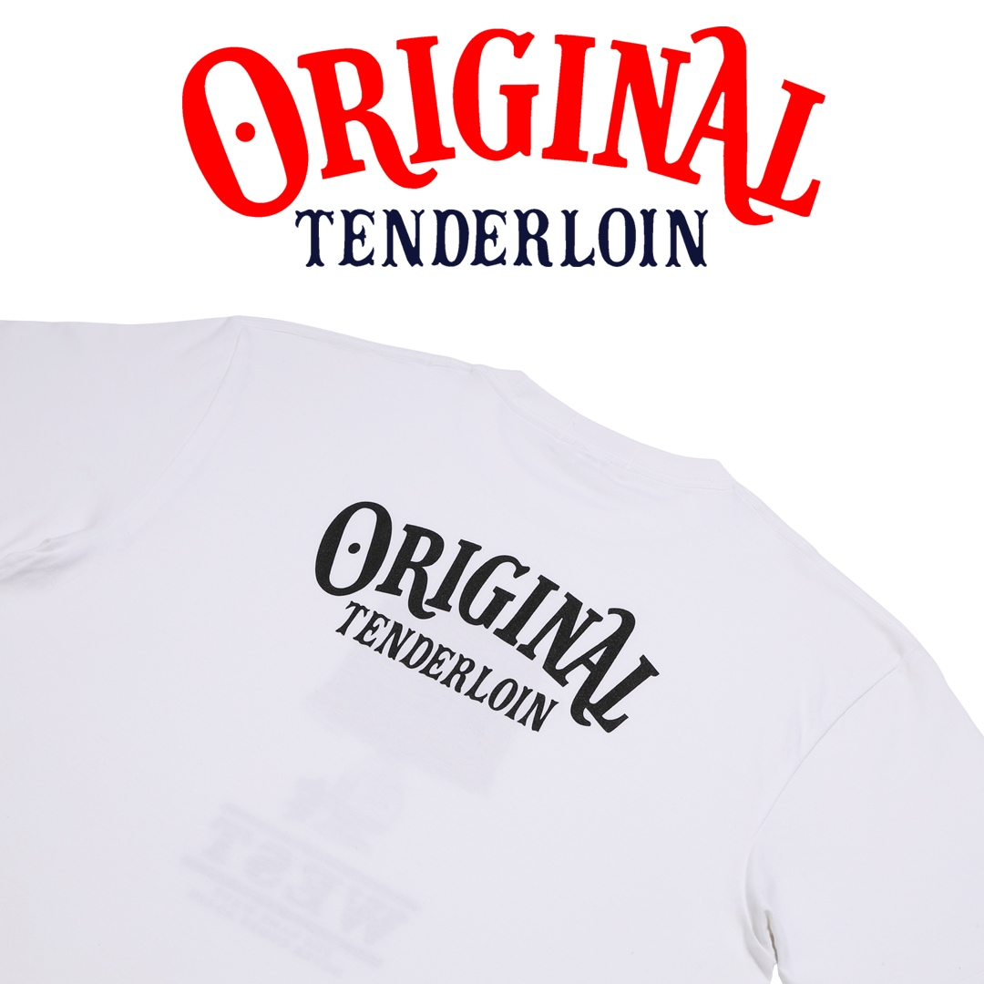 TENDERLOIN WEST COLLABORATION T-SHIRTS 5.6oz PREMIUM COTTON 100