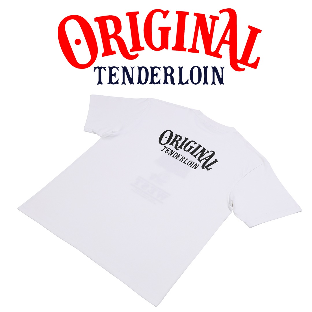 TENDERLOIN WEST COLLABORATION T-SHIRTS 5.6oz PREMIUM COTTON 100