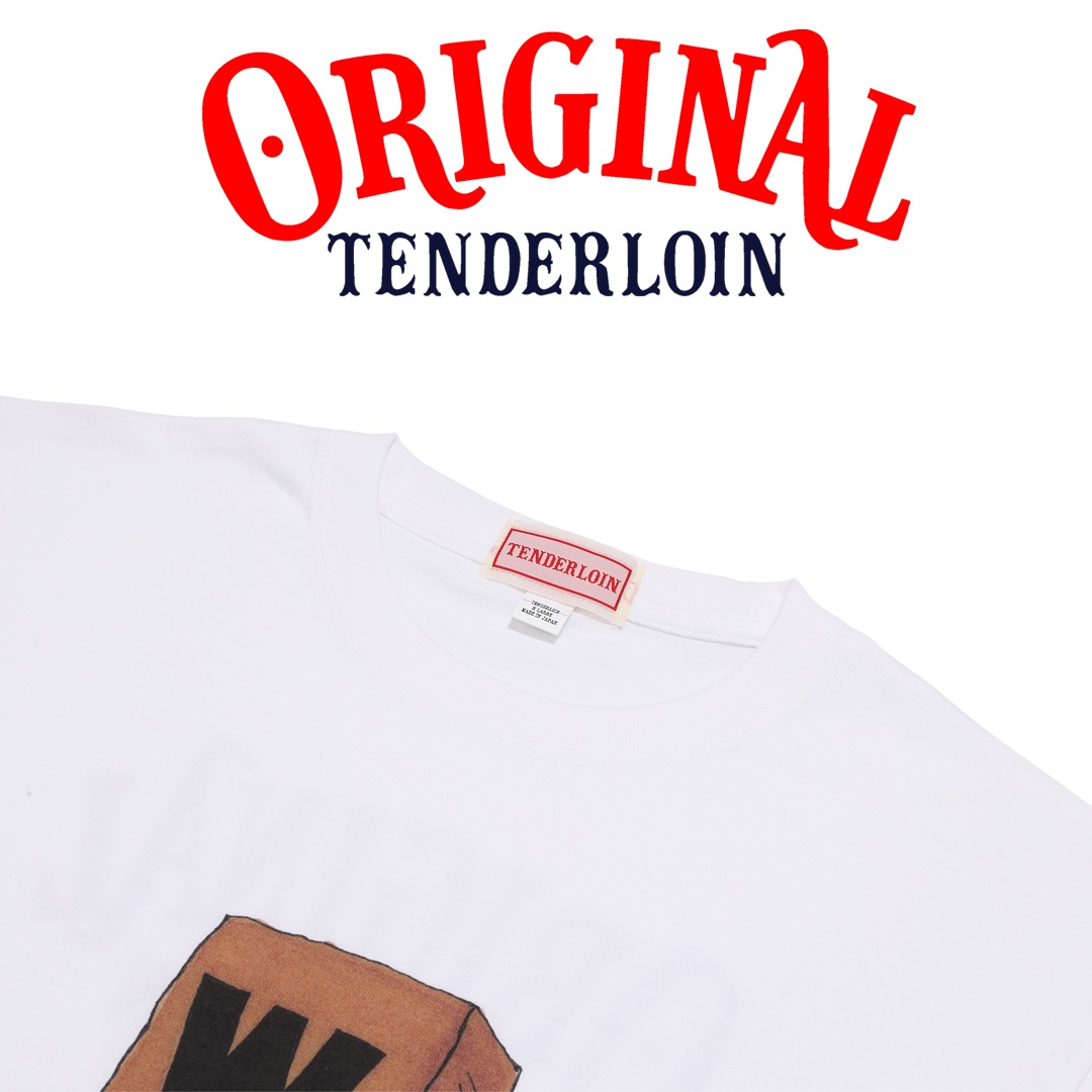 TENDERLOIN WEST COLLABORATION T-SHIRTS 5.6oz PREMIUM COTTON 100