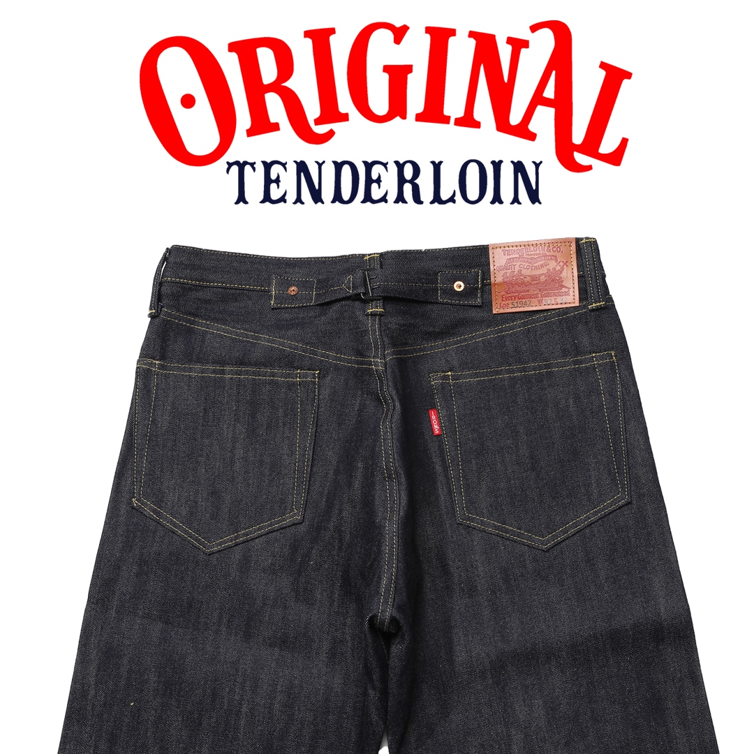 TENDERLOIN Denim Pants S1942 / INDIGO/Rigid | PANTS