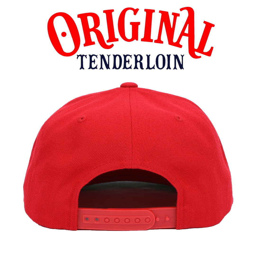 TENDERLOIN ベースボールキャップ スナップバック 赤 テンダーロイン