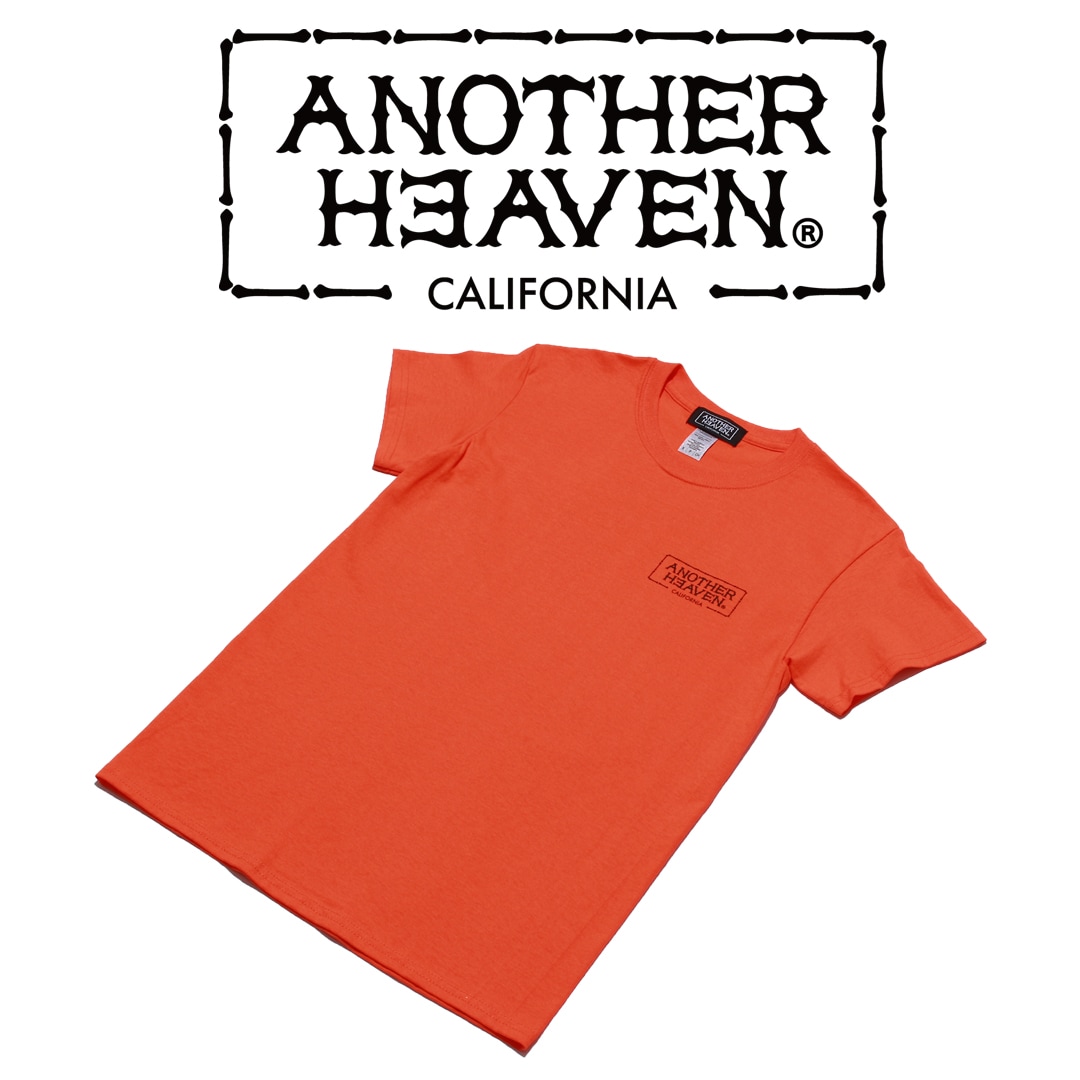 【TENDERLOIN 】テンダーロイン ボーリングシャツ XL オレンジ ANOTHER HEAVEN LOGO T-SHIRTS 6.0oz PREMIUM COTTON 100