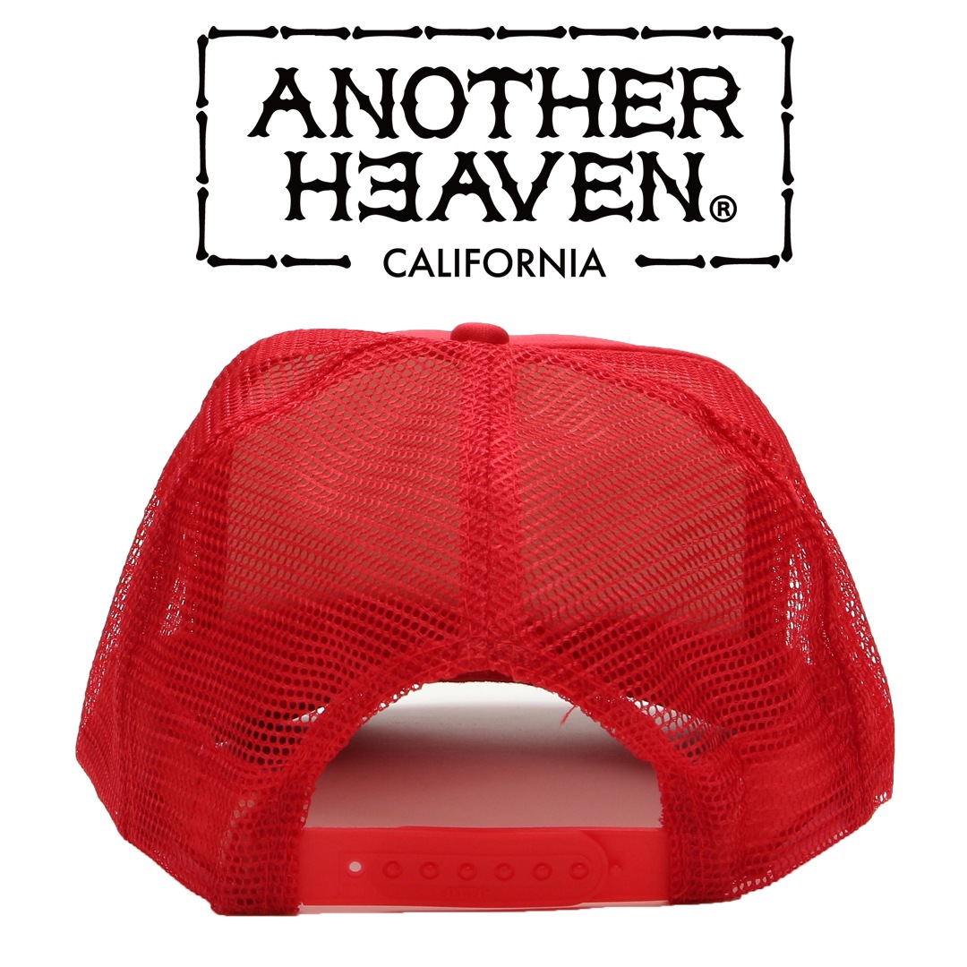 ANOTHER HEAVEN BASEBALL CAP RED