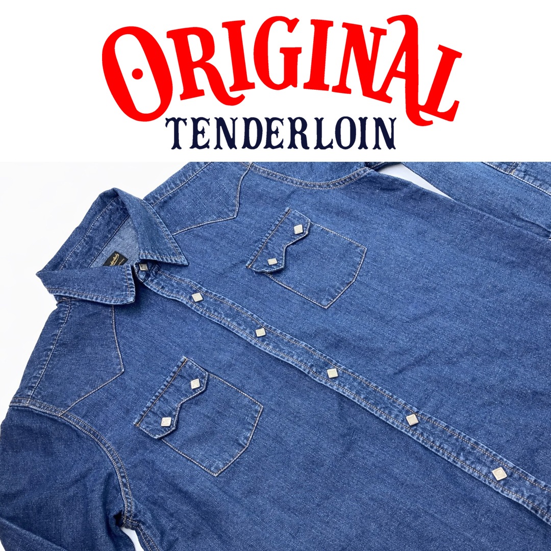TENDERLOIN T-WESTERN DENIM SHIRTS | SHIRT | TENDERLOIN テンダーロイン TENDERLOIN T-WESTERN DENIM SHIRTS | SHIRT | TENDERLOIN テンダーロイン