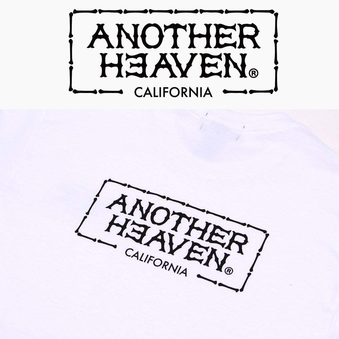 ANOTHER HEAVEN LOGO POCKET T-SHIRTS 6.0oz PREMIUM COTTON 100