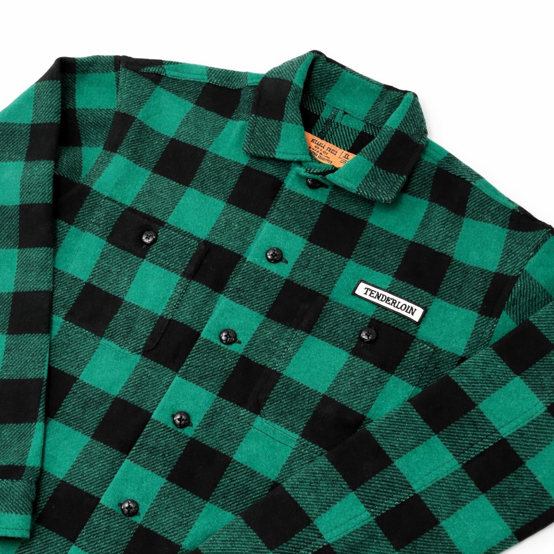 TENDERLOIN T-BUFFALO JACKET FIRST MODEL GREEN