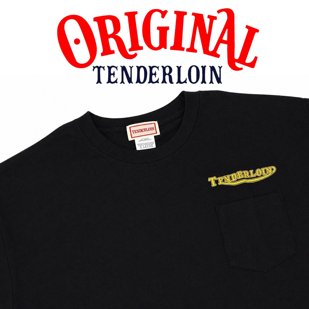 TENDERLOIN POCKET TEE 6.0oz PREMIUM COTTON 100% | T-SHIRT