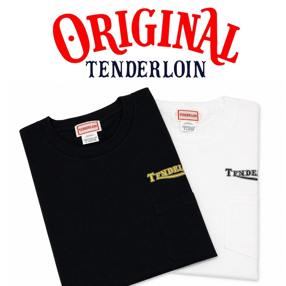 TENDERLOIN POCKET TEE 6.0oz PREMIUM COTTON 100% | T-SHIRT