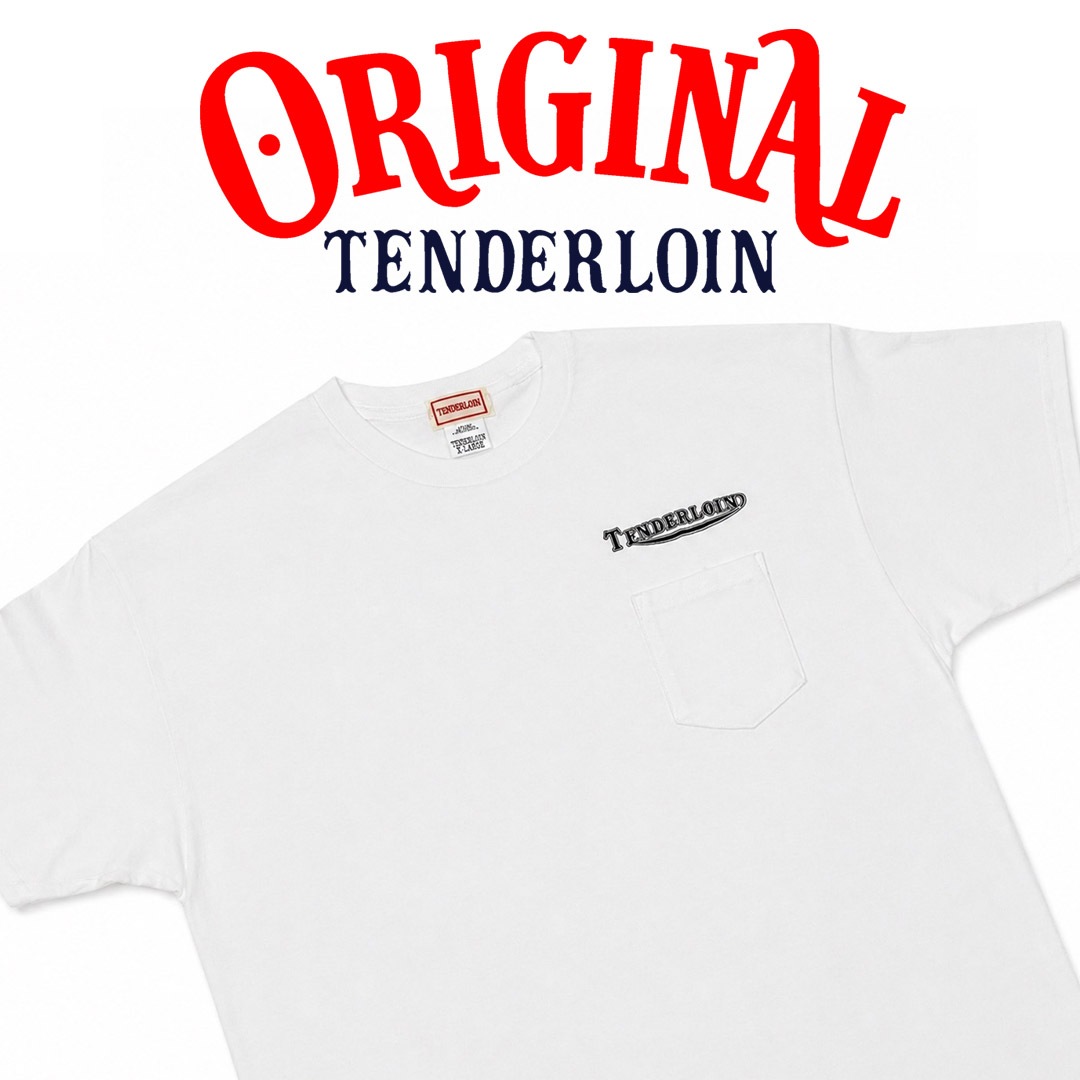 TENDERLOIN POCKET TEE 6.0oz PREMIUM COTTON 100% | T-SHIRT
