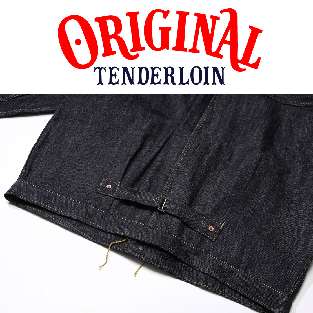 TENDERLOIN Denim JACKET 1944E 1944EE 46 48 50 INDIGO Rigid