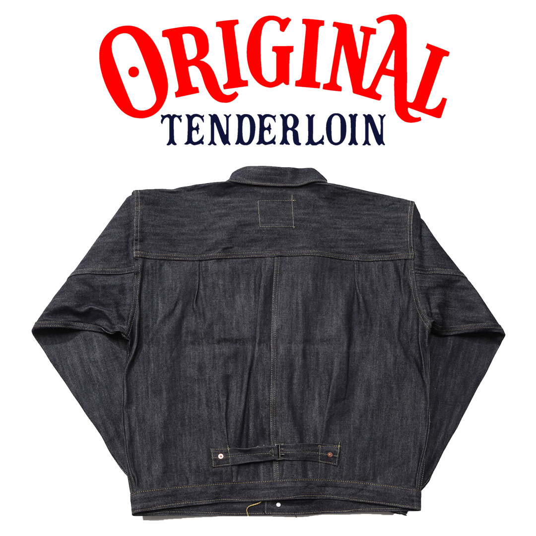 TENDERLOIN Denim JACKET 1944E 1944EE 46 48 50 INDIGO Rigid