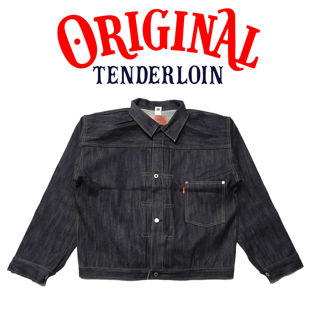 TENDERLOIN Denim JACKET 1944E 1944EE 46 48 50 INDIGO Rigid
