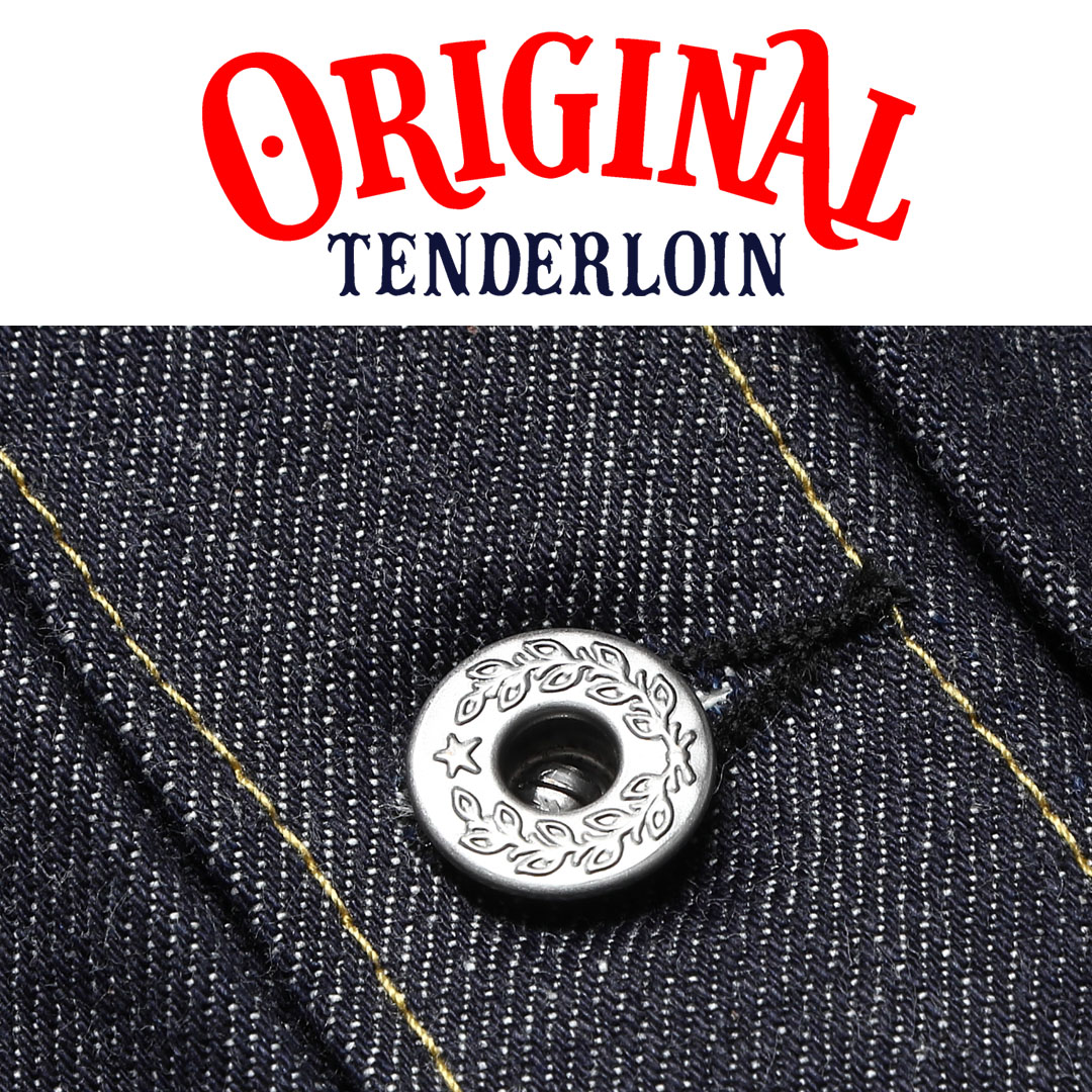 TENDERLOIN Denim JACKET 1944E 1944EE 46 48 50 INDIGO Rigid