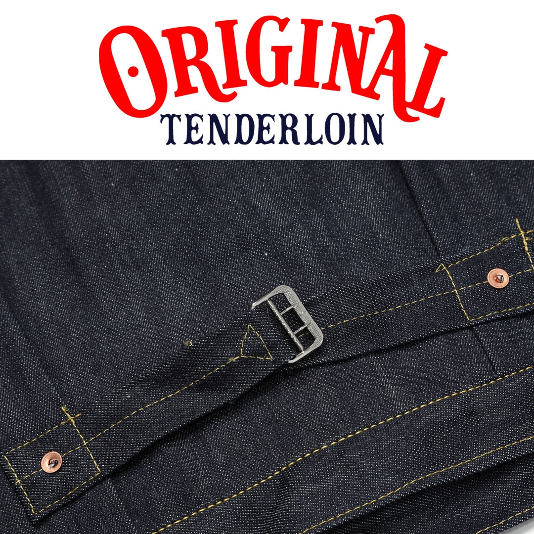 TENDERLOIN ミリタリージャケット TENDERLOIN Denim JACKET 1944 38 40 42 INDIGO Rigid | JACKET