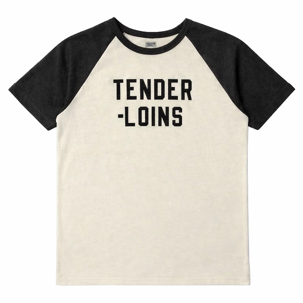 TENDERLOIN RAGLAN SLEEVE T-SHIRTS SUMI BLACK | T-SHIRT