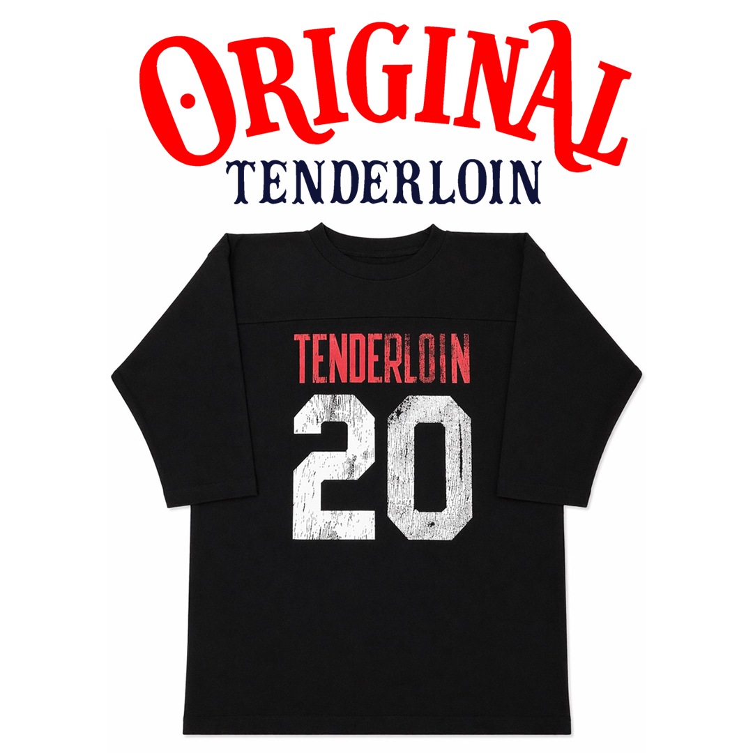 TENDERLOIN 3/4 FOOTBALL T-SHIRTS | LONGSLEEVE T-SHIRT | TENDERLOIN