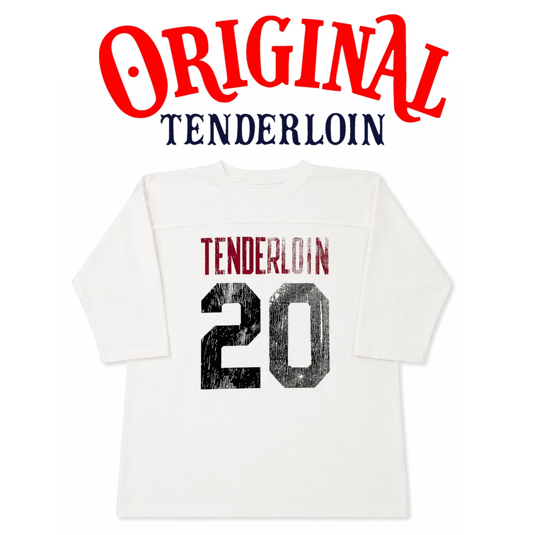TENDERLOIN 3/4 FOOTBALL T-SHIRTS | LONGSLEEVE T-SHIRT | TENDERLOIN