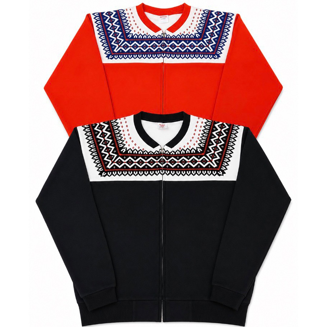 TENDERLOIN NORDIC SWEATSHIRTS TALON ZIP | SWEATSHIRT/SWEATER