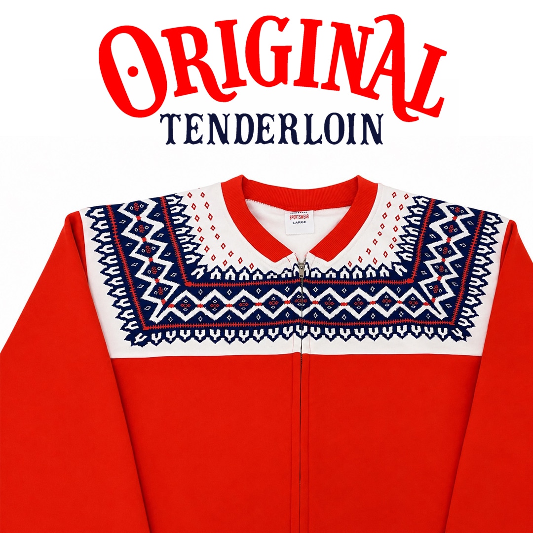 TENDERLOIN NORDIC SWEATSHIRTS TALON ZIP | SWEATSHIRT/SWEATER