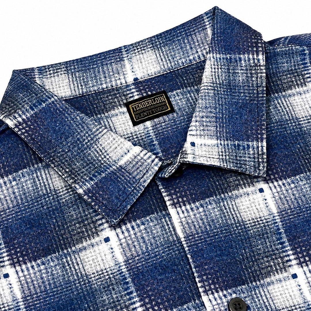 TENDERLOIN PRINT FLANNEL SHIRT COTTON CHECK SHIRT 1 | COLLECTIONS TENDERLOIN PRINT FLANNEL SHIRT COTTON CHECK SHIRT 1 | COLLECTIONS