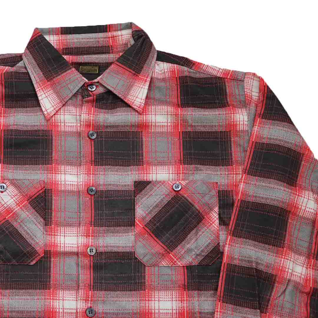 TENDERLOIN PRINT FLANNEL SHIRT COTTON CHECK SHIRT 2 | SHIRT
