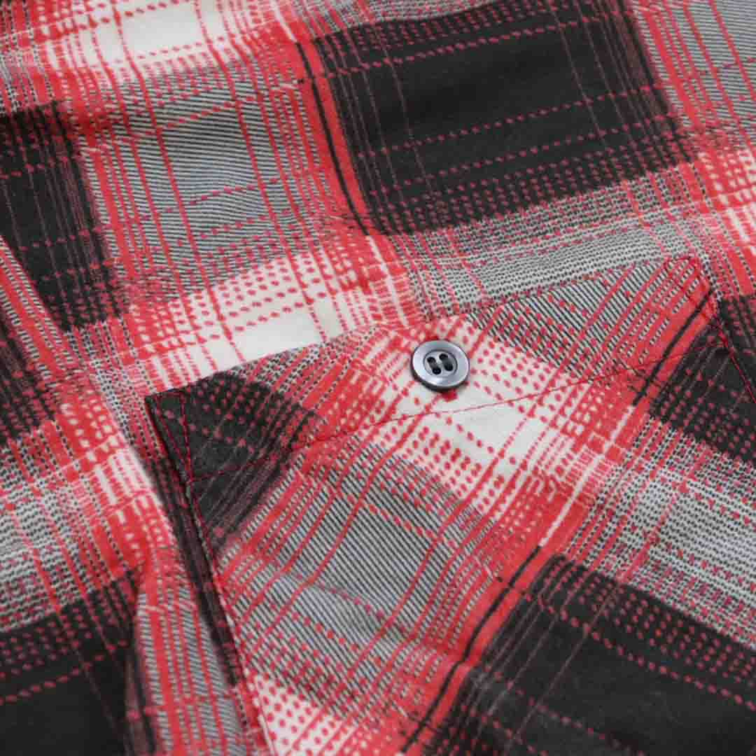 TENDERLOIN PRINT FLANNEL SHIRT COTTON CHECK SHIRT 2 | SHIRT